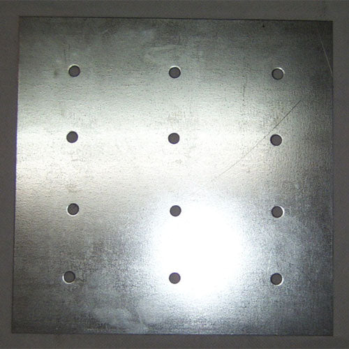 Drain Plates 1/4" Steel (Custom Size) / Plaque de Drain 1/4" en acier (SUR MESURE)